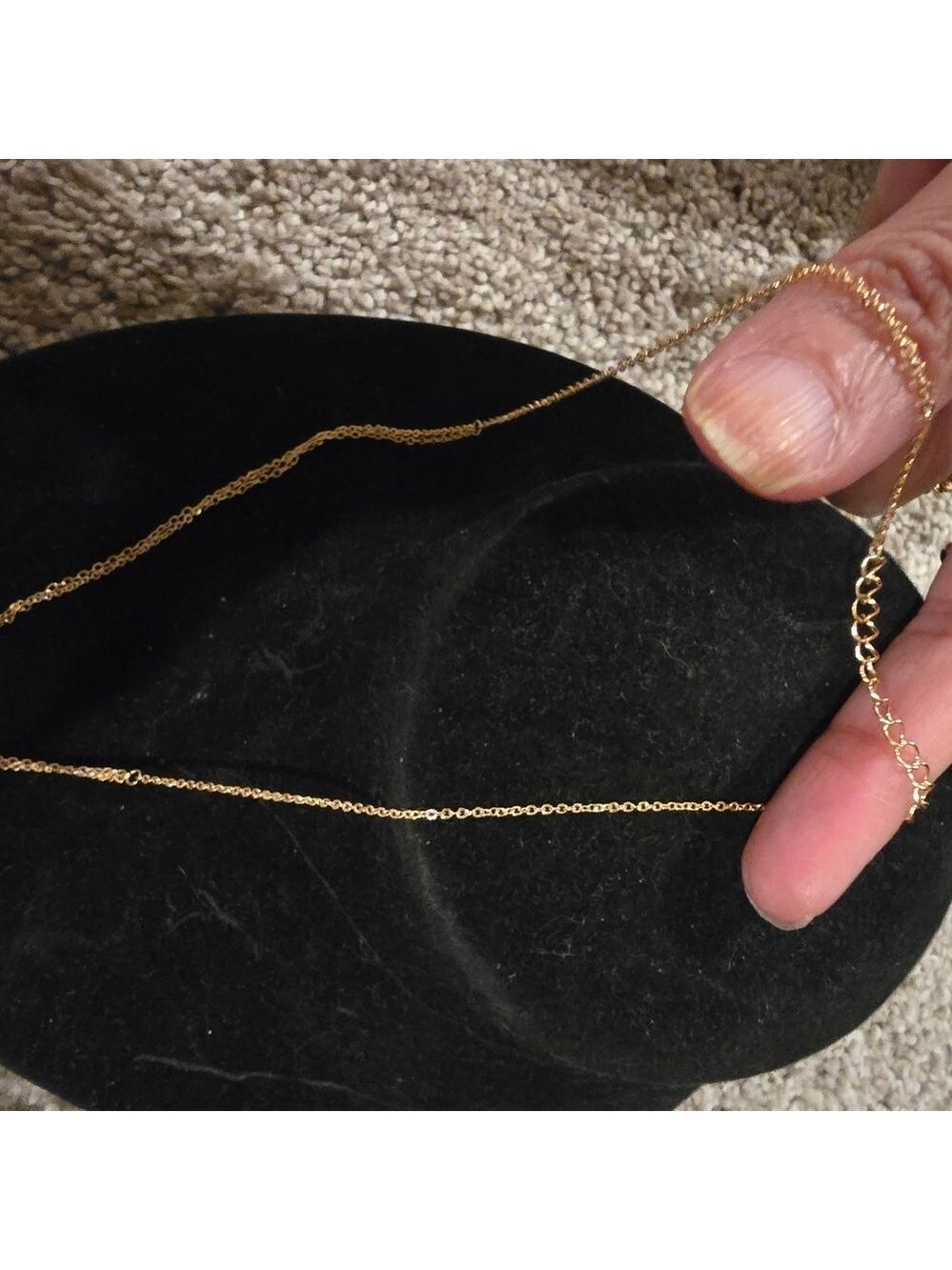 Chic Gold Double Layer Necklace - Picture 6 of 8